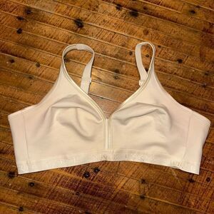 Cacique 48D wireless nude full figure jersey knit bra